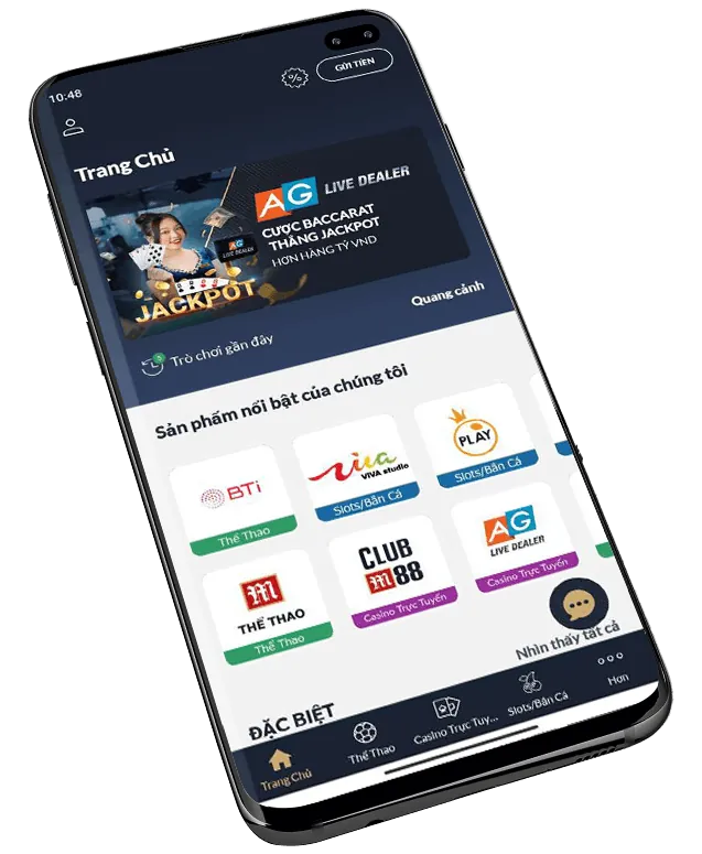 Giao diện người dùng Hub88 trực quan